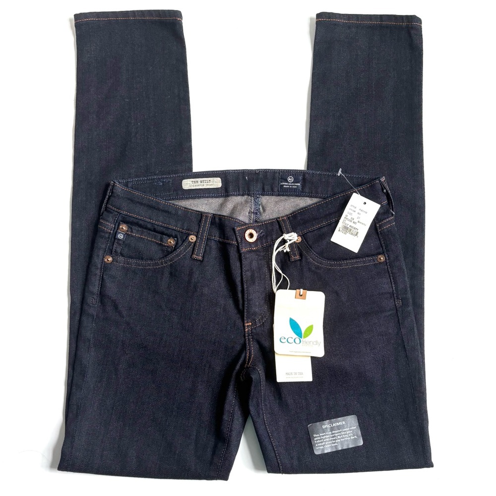 AG Adriano Goldschmied The Stilt Cigarette Society Mid Rise Jeans Size 27